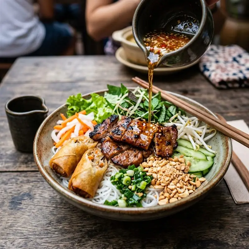 Bún thịt nướng