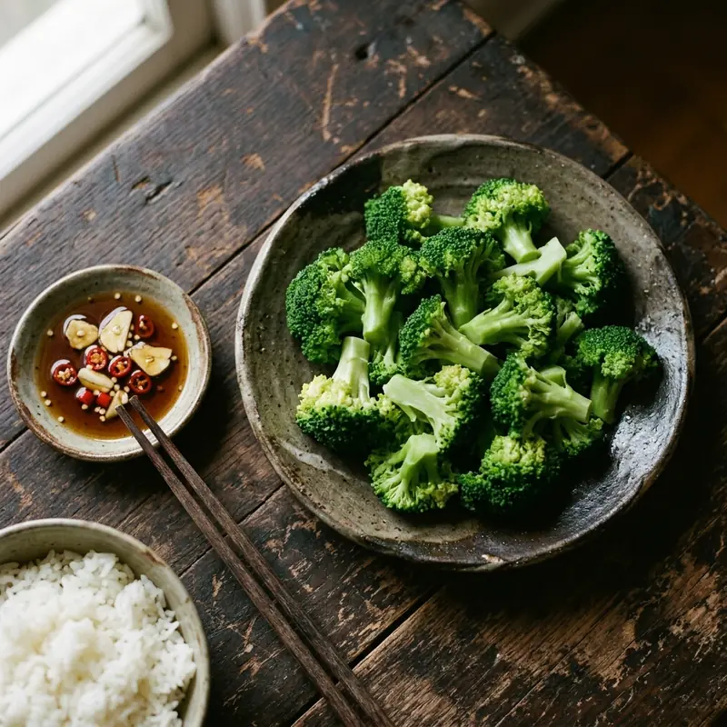 Bông cải luộc