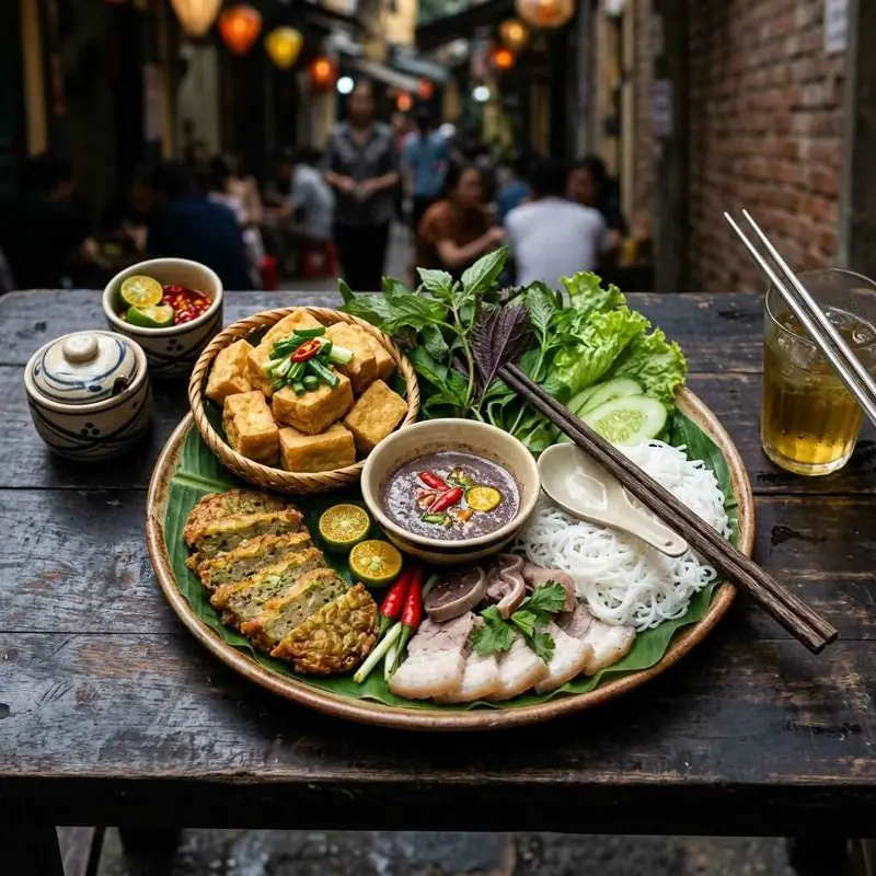 Bún đậu mắm tôm