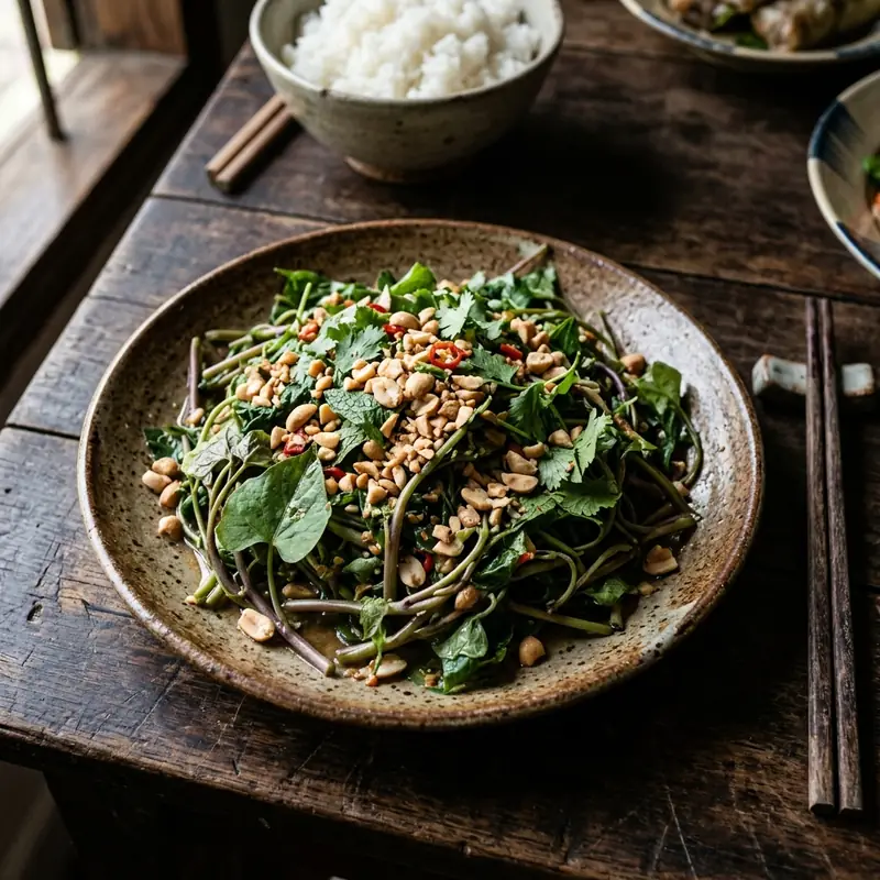 Nộm rau lang