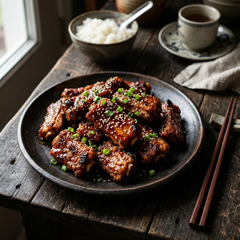 Sườn chay rim mặn ngọt