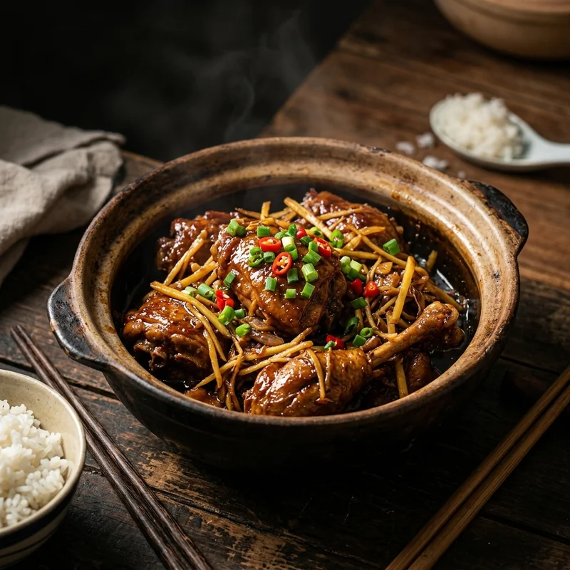 Vịt kho gừng