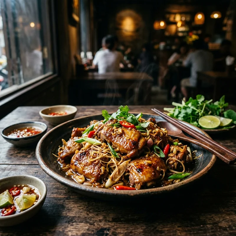 Vịt xào sả ớt